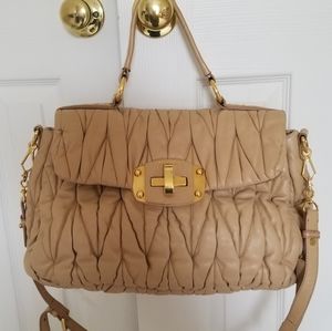 Miu Miu light pink blush bag